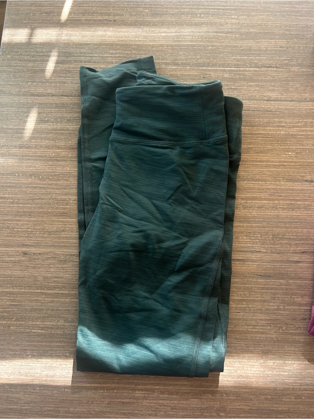 Outdoor Voices Dark Green High-Rise Leggings